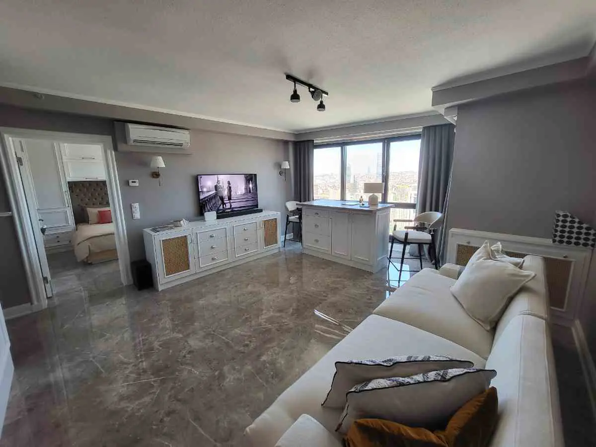 Ataşehir Andromeda Resıdence Özel Yapım Lüks Eşyalı 1+1 Daire — fotoğraf 3