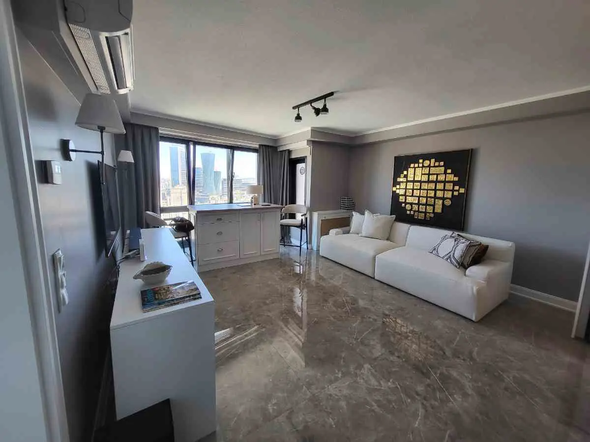 Ataşehir Andromeda Resıdence Özel Yapım Lüks Eşyalı 1+1 Daire — fotoğraf 4