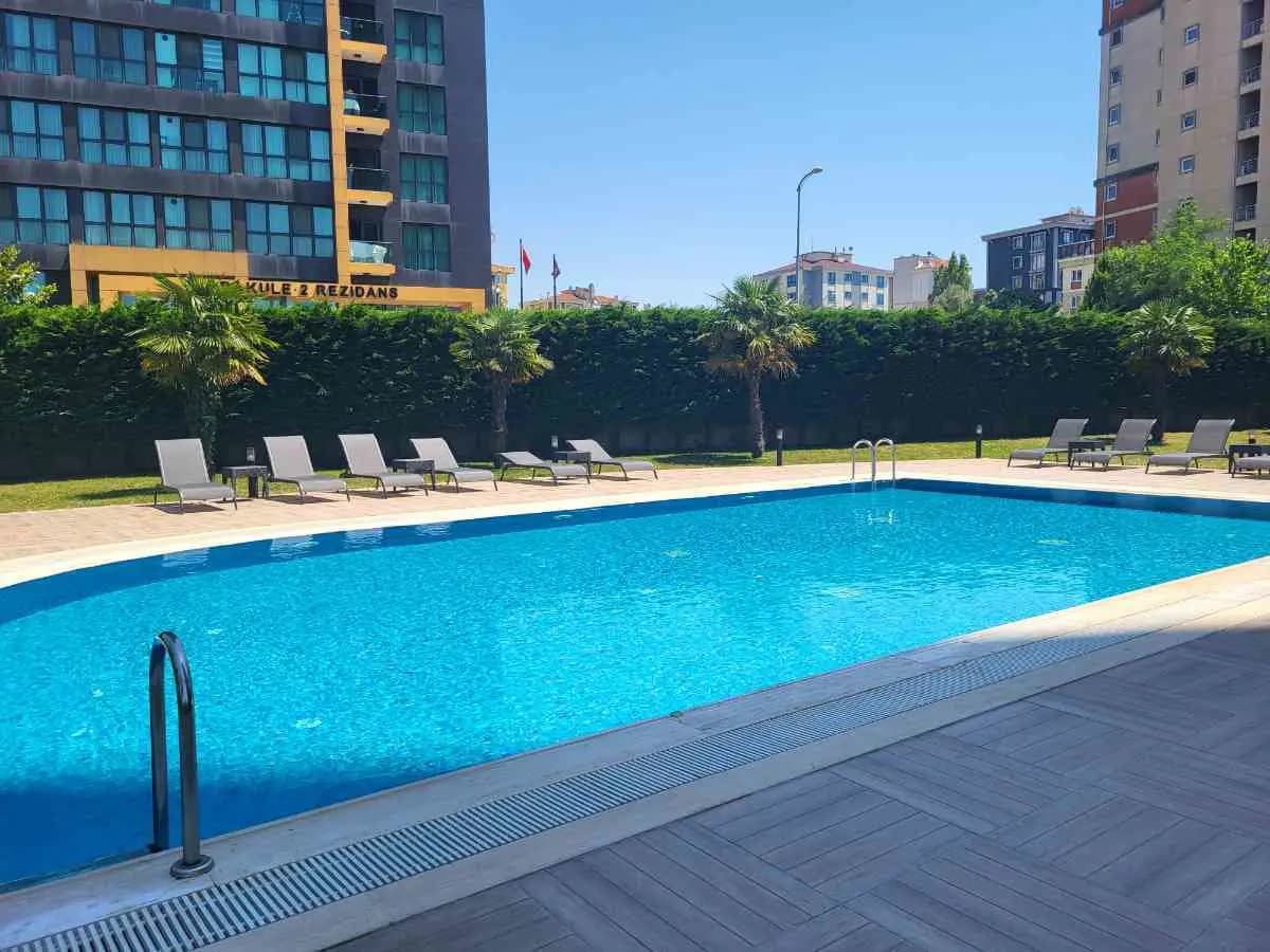 Ataşehir Odakule Rezidans Boş Kiralık 1+1 Daire — fotoğraf 1
