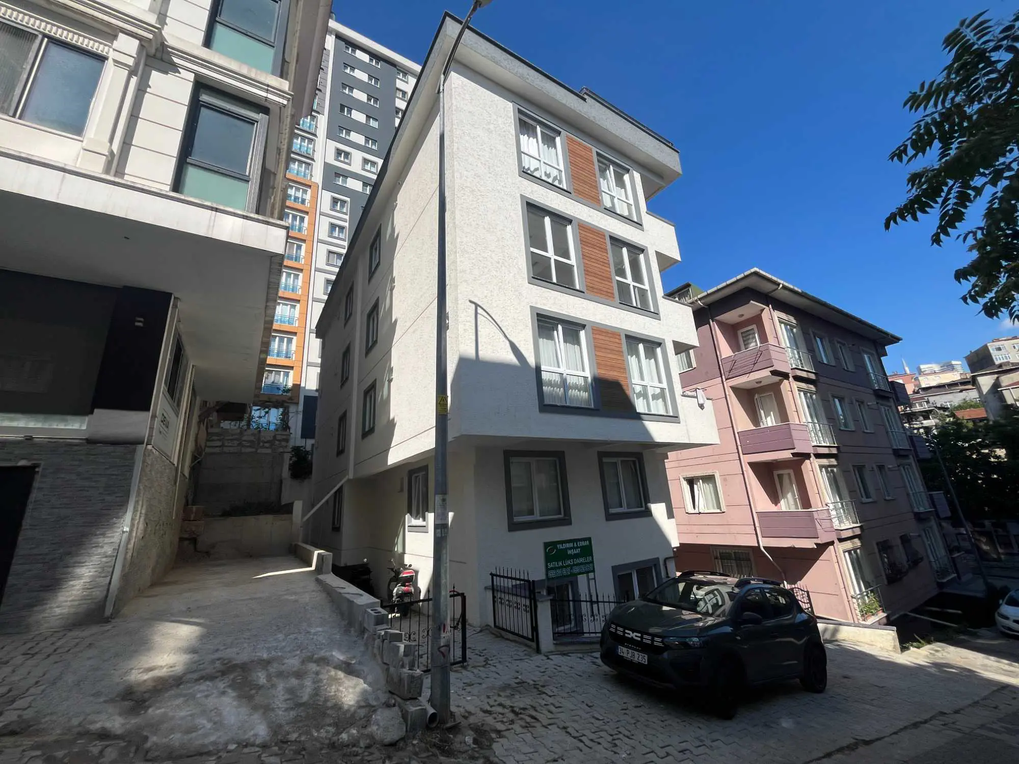 Finans Merkeziyakını , Bahçe Kullanımlı , Genç Binada Kiralık 1+1 — fotoğraf 5