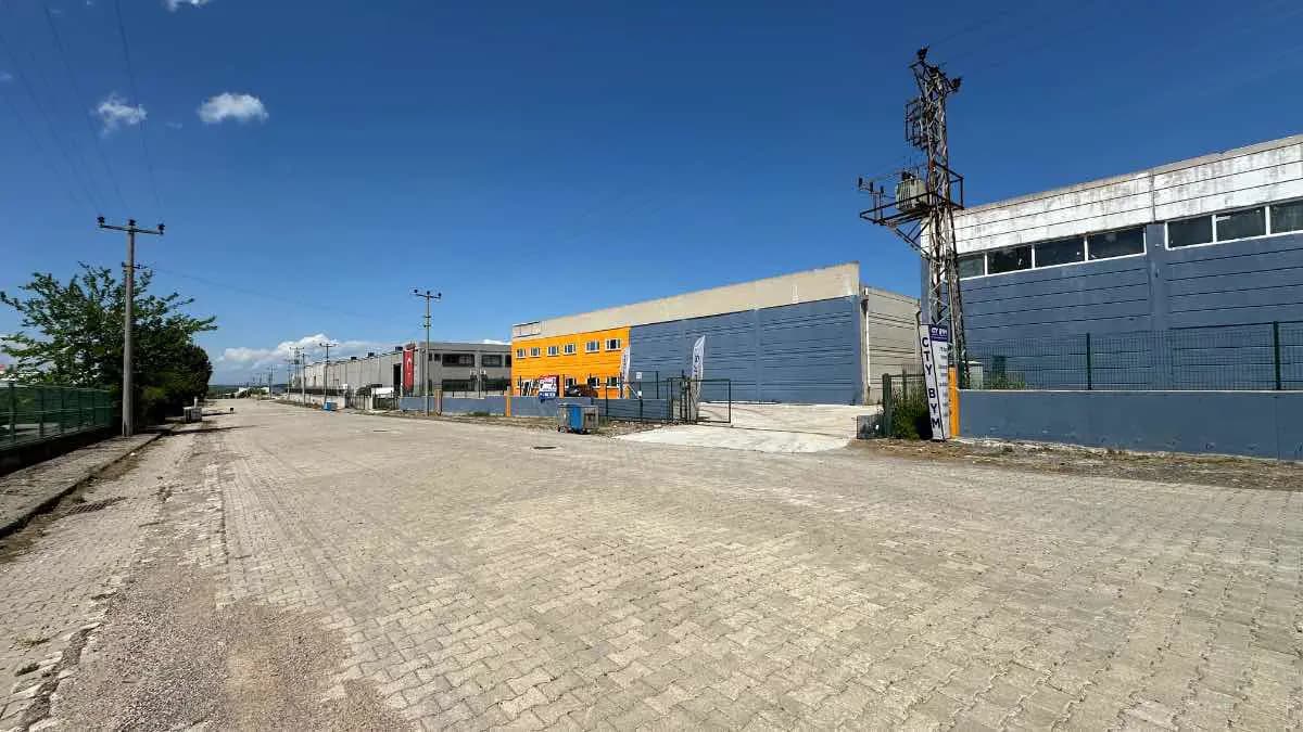 Çanakkale Biga Osb 3.450 M² Kapalı 2.000 M² Açık Satılık Fabrika — fotoğraf 5