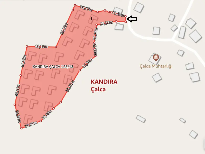 Kocaelı Kandıra Çalca Mah.'nde Satılık 773m2 Vılla Imarlı Arsa — fotoğraf 3