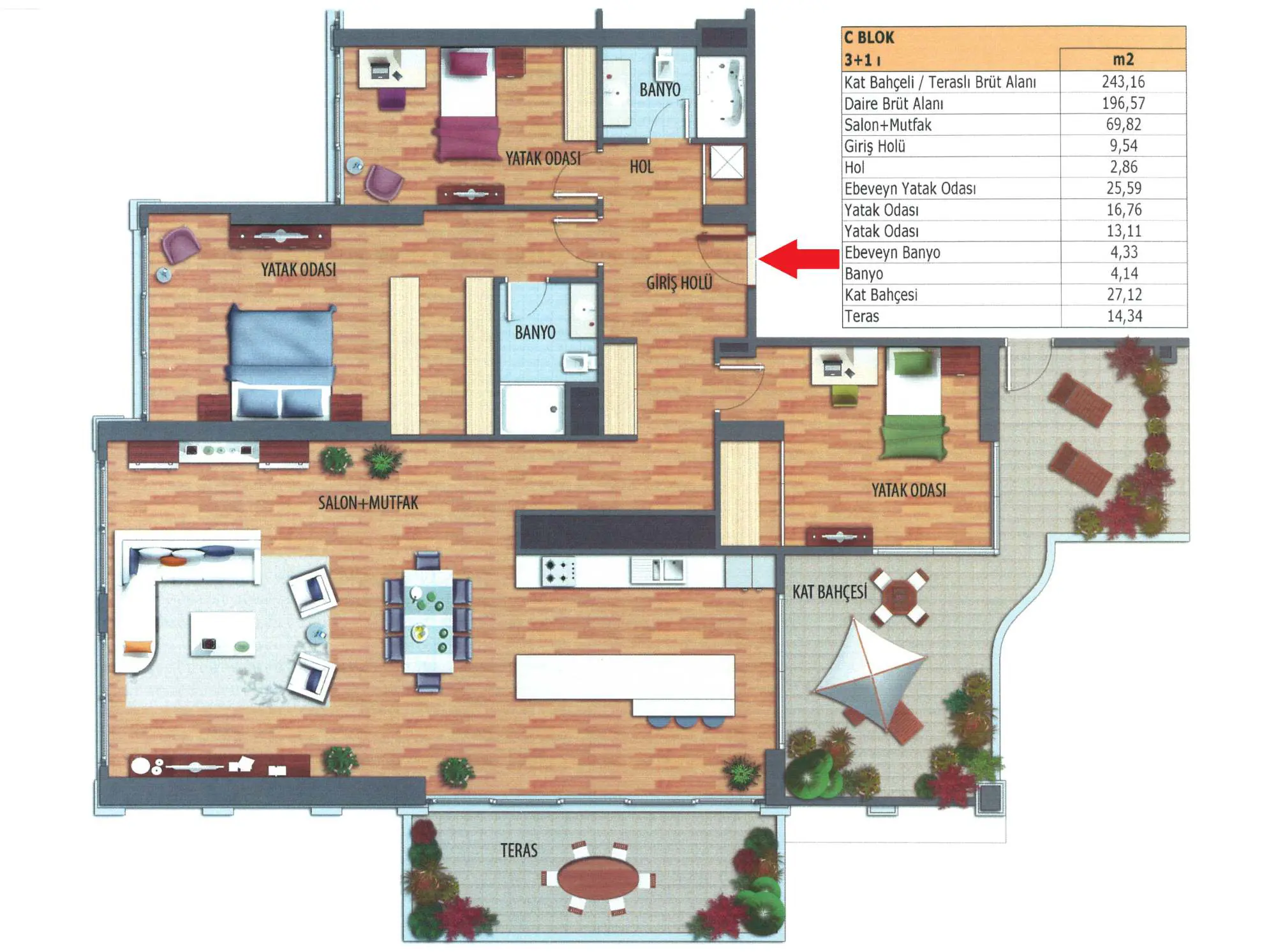 Ataşehır Ağaoğlu My Towerland Adalar Manzaralı Eşyalı 3+1 Daıre — fotoğraf 2