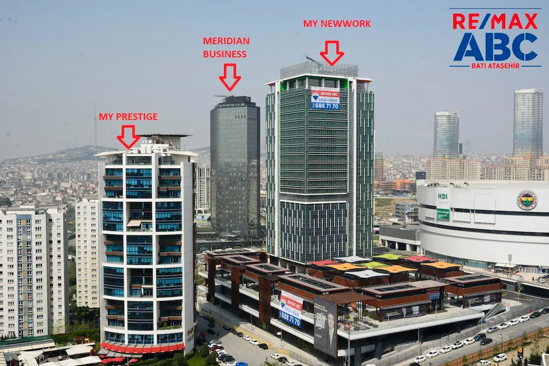Ataşehır Ağaoğlu My Newwork 'te 1.468 M2 Kıralık Tam Kat Ofıs — fotoğraf 2