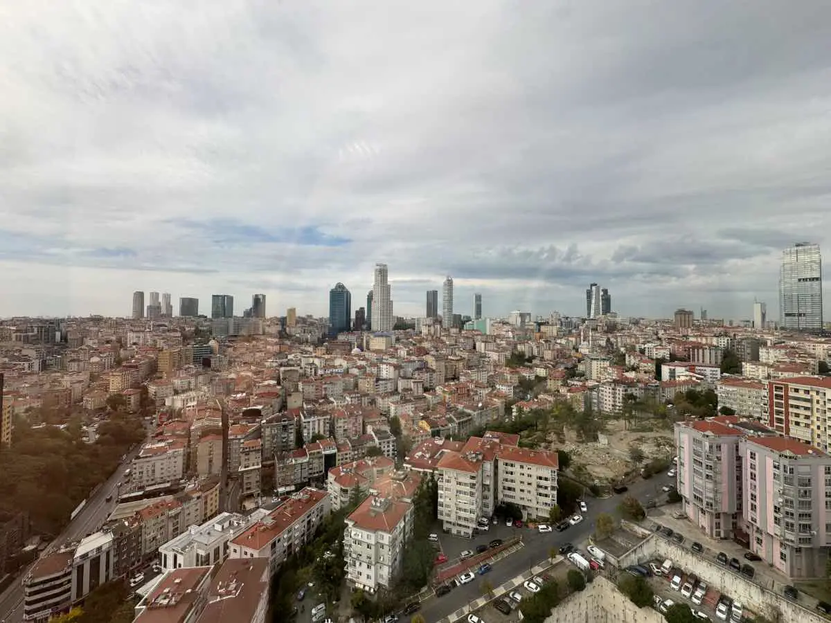 Polat Tower Residence Fulya’da 28. Kat Eşyalı 1+1 | Balkonlu | Krediye Uygun — fotoğraf 3