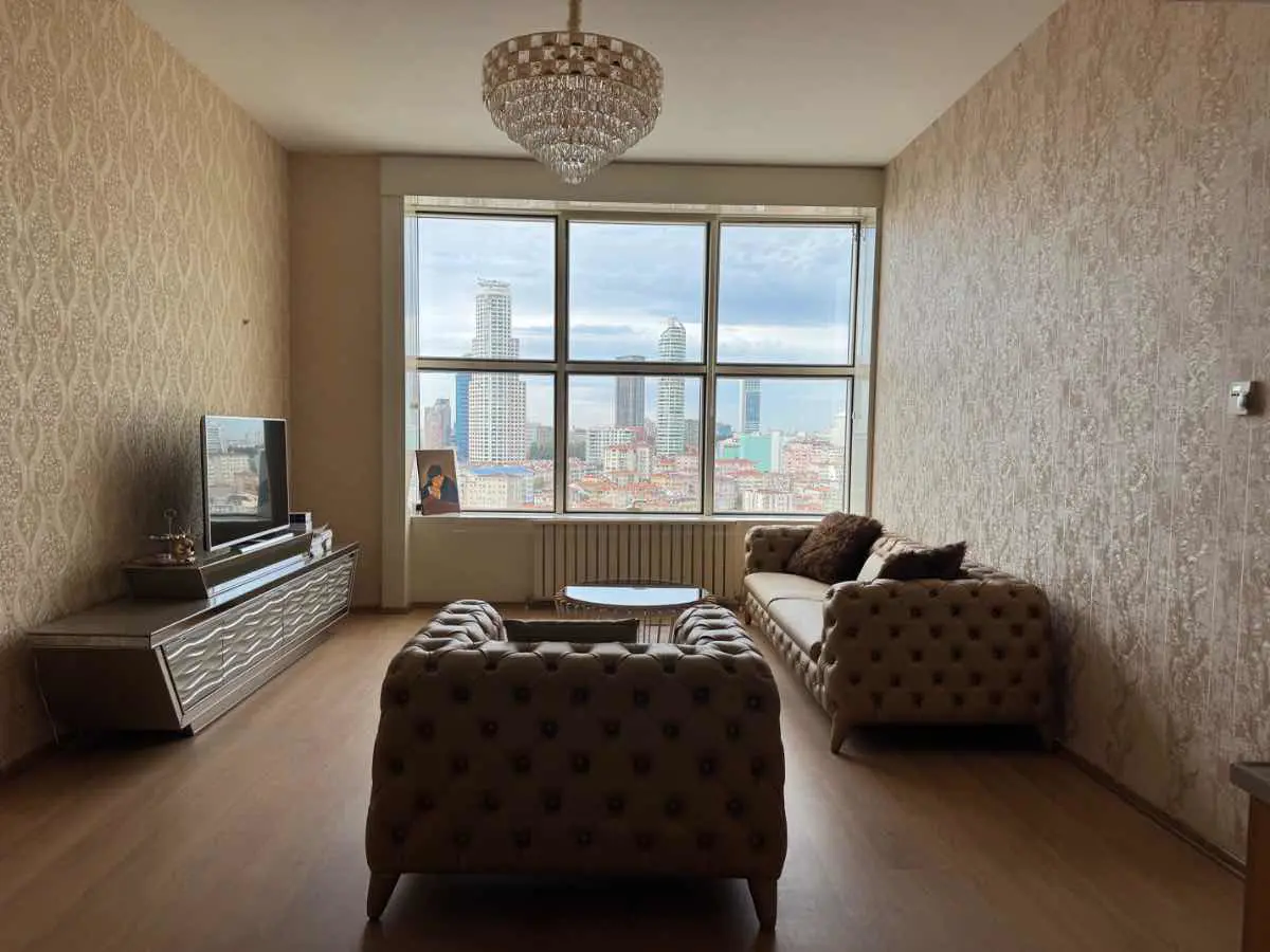 Polat Tower Residence Fulya’da 28. Kat Eşyalı 1+1 | Balkonlu | Krediye Uygun — fotoğraf 1